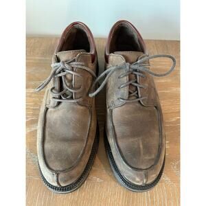 Cole Haan Country Brown Leather Oxford Shoes Men’s Size 8.5 Lace Up Moc Toe